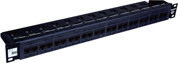 ADC KRONE Cat 5e Patch Panel 24-port (6653 1 587-24)